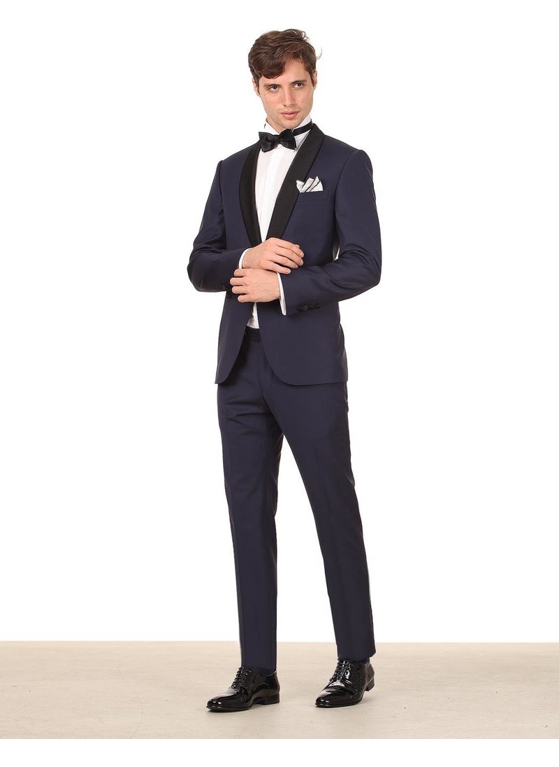 Men's Plain Weave Tuxedo Suit