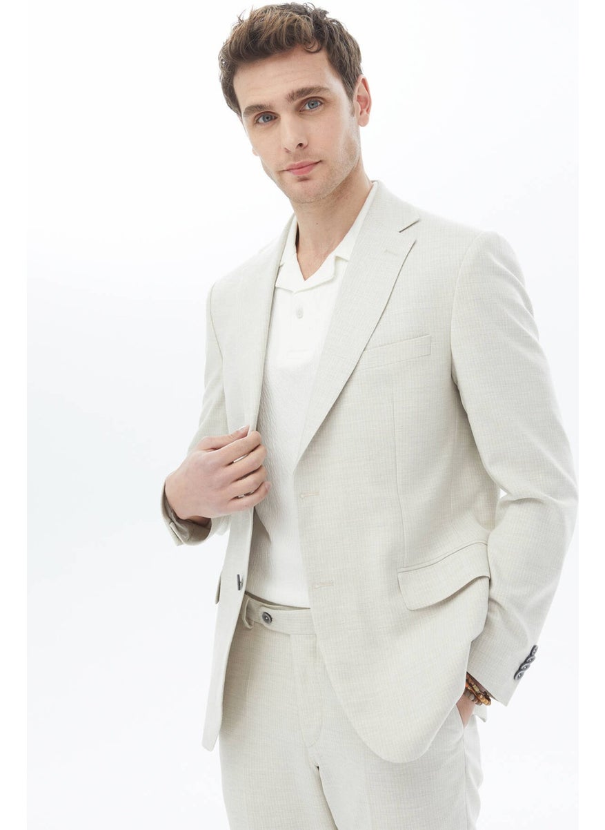 Stone Patterned Regular Fit Suit