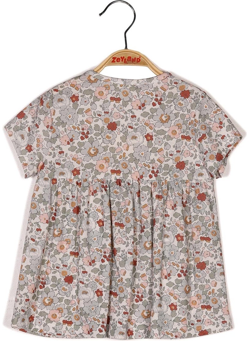 Baby Girl Floral Printed T-Shirt