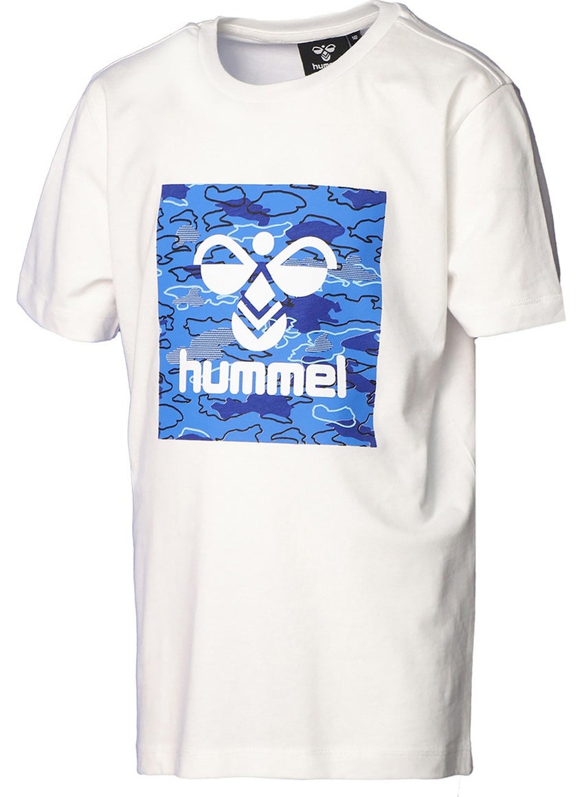 Printed Off-White Boy's T-Shirt 911646-9003 Hmladams T-Shirt S/s