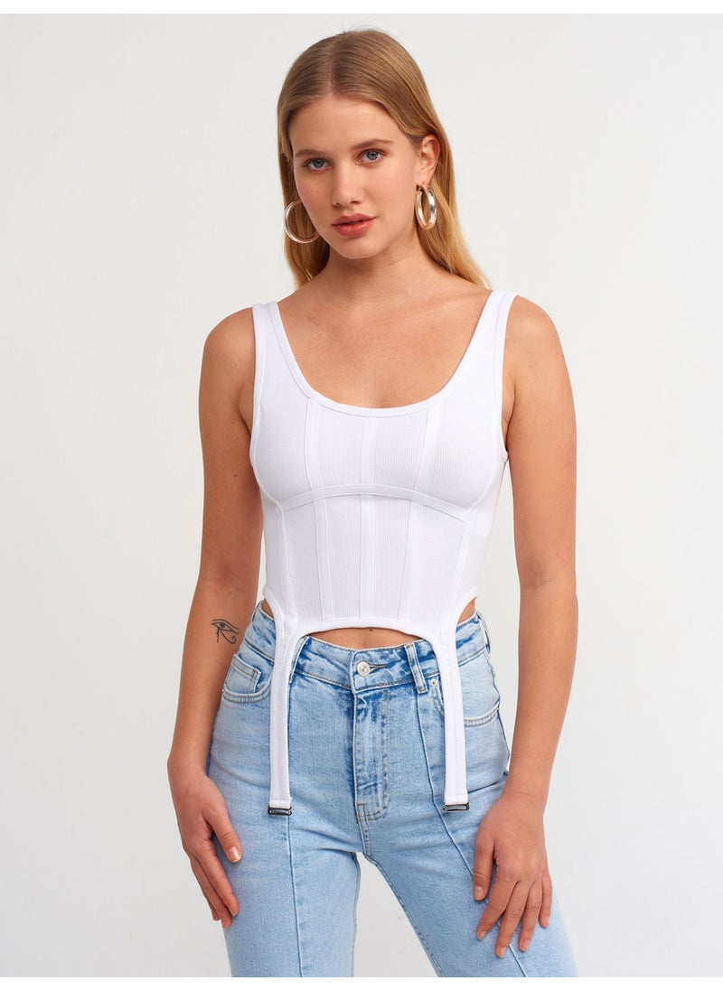 20616 Crop Top-White