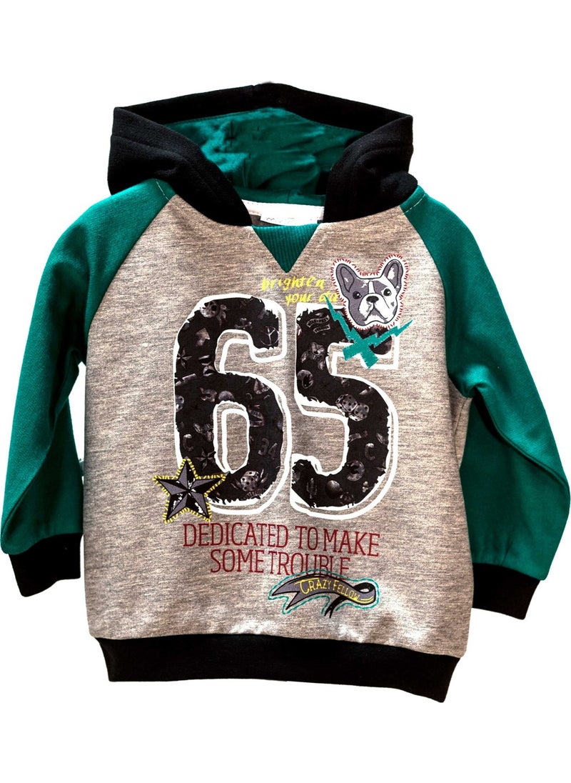 Little Boy Hooded Sweatshirt