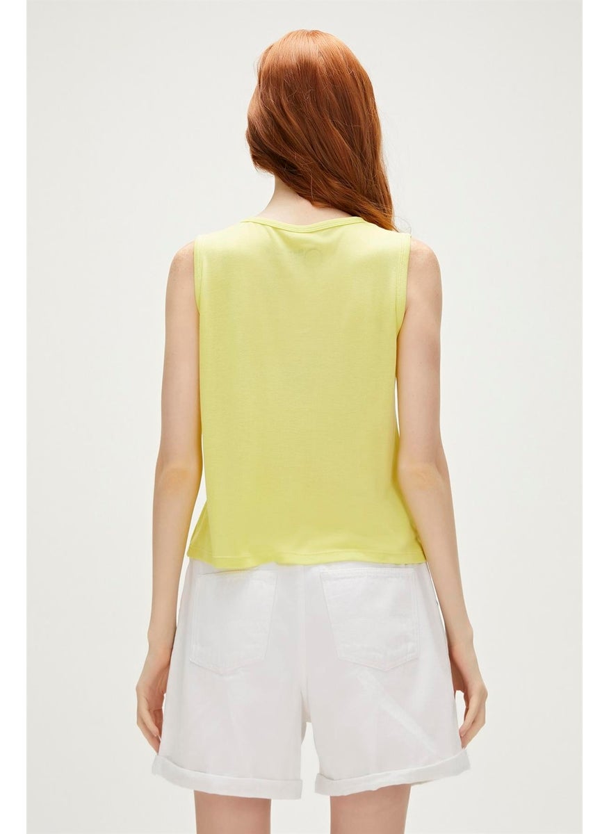 Halle Tank Top Sulfur