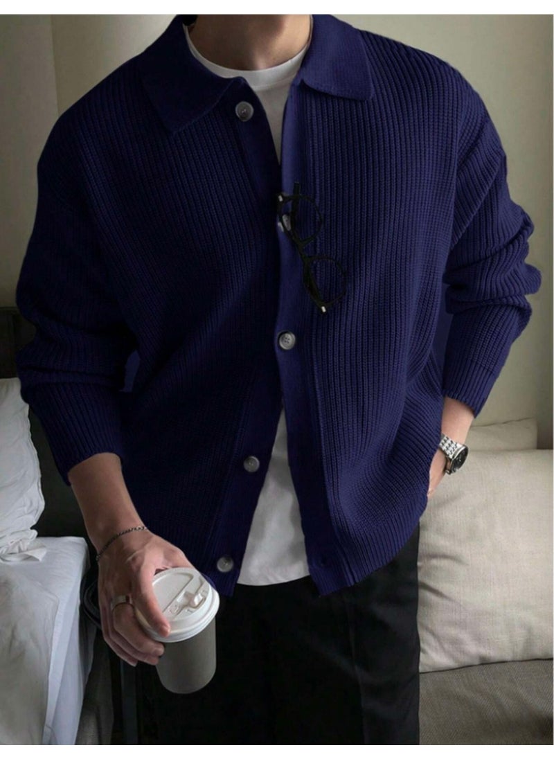 Cool Style Button Detailed Regular Fit Cardigan