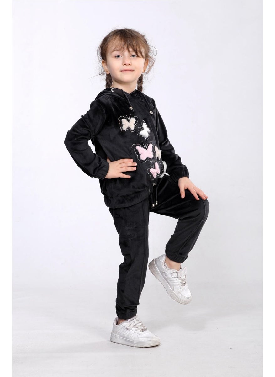 Girl's Tracksuit Set Vf24Kmr40028-4