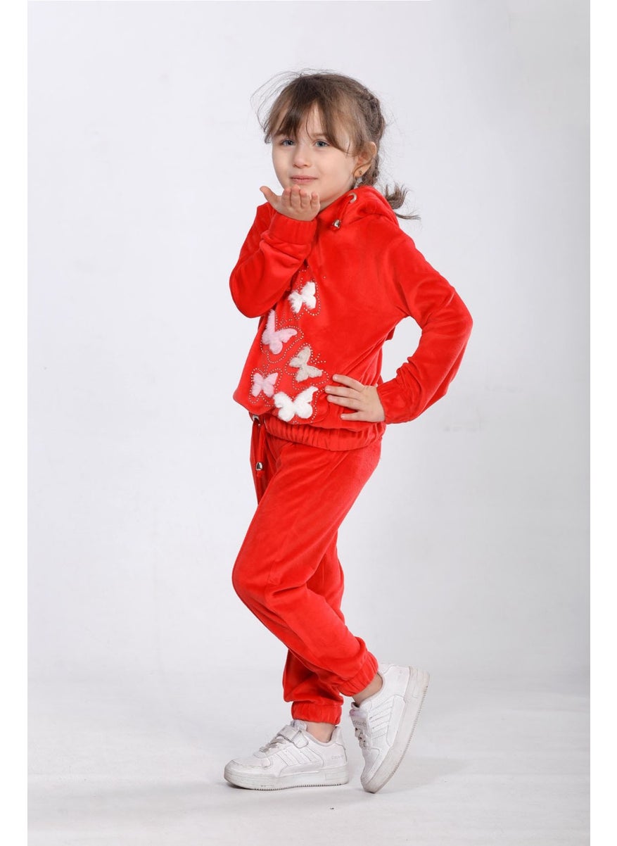 Girl's Tracksuit Set Vf24Kmr40028-4