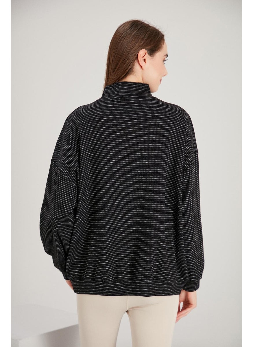 Alexandergardı Turtleneck Sweatshirt (B21-36700)