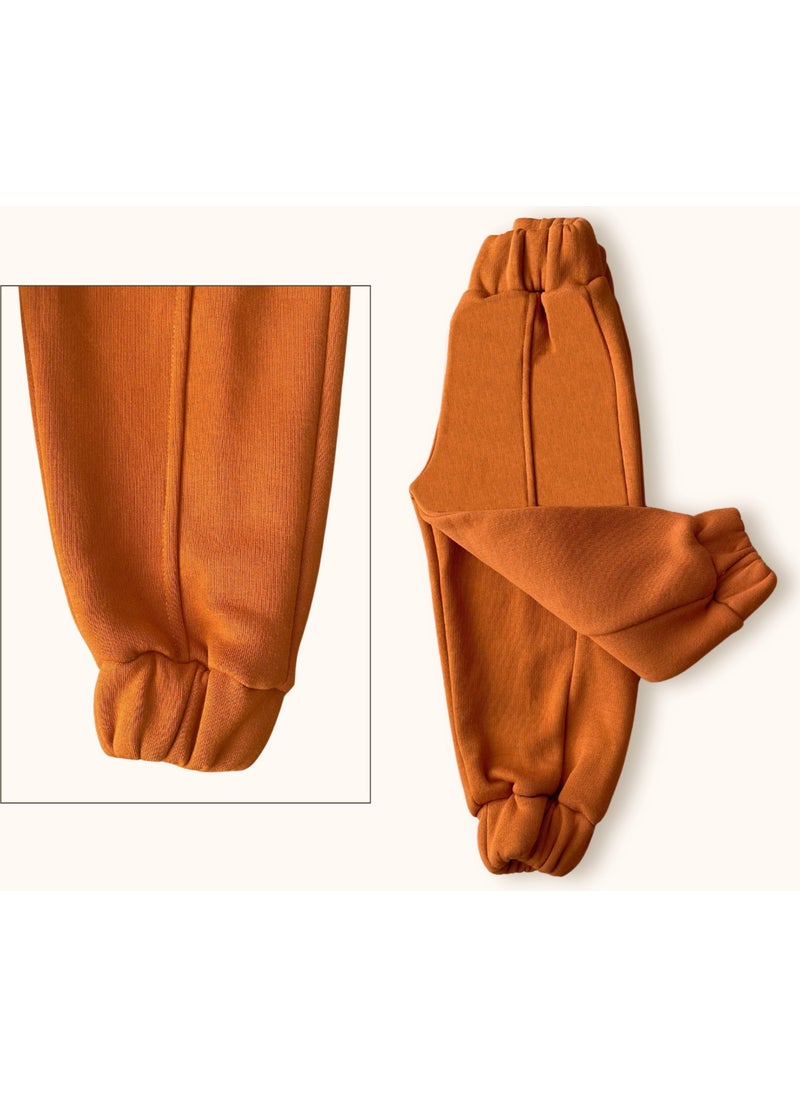 3 Thread Raised Compact Fabric Sweatpants Tile