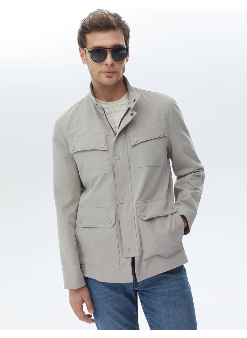 Mink Regular Fit Sports Jacket