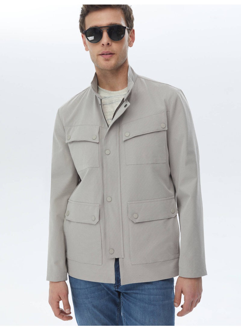 Mink Regular Fit Sports Jacket