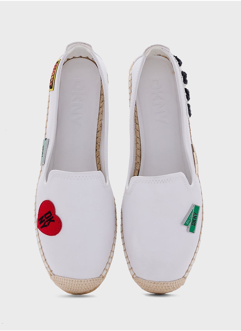 Mally City Signs Espadrilles