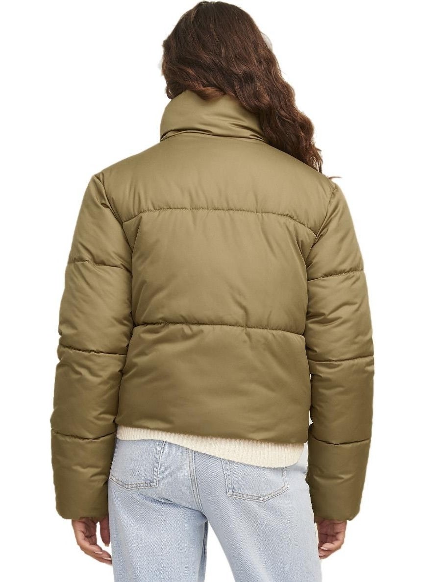 12258068 Jxsolvej Puffer Jacket Otw Mr Brown