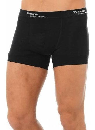 Patternless Lycra 4-Piece Men's Boxer Wraps the Body