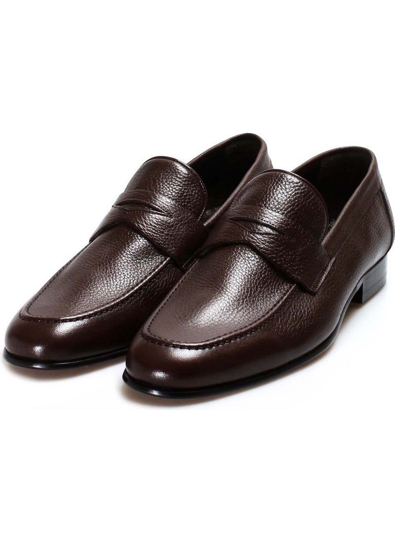 Genuine Leather Leather Men's Classic Shoes 237MA5968