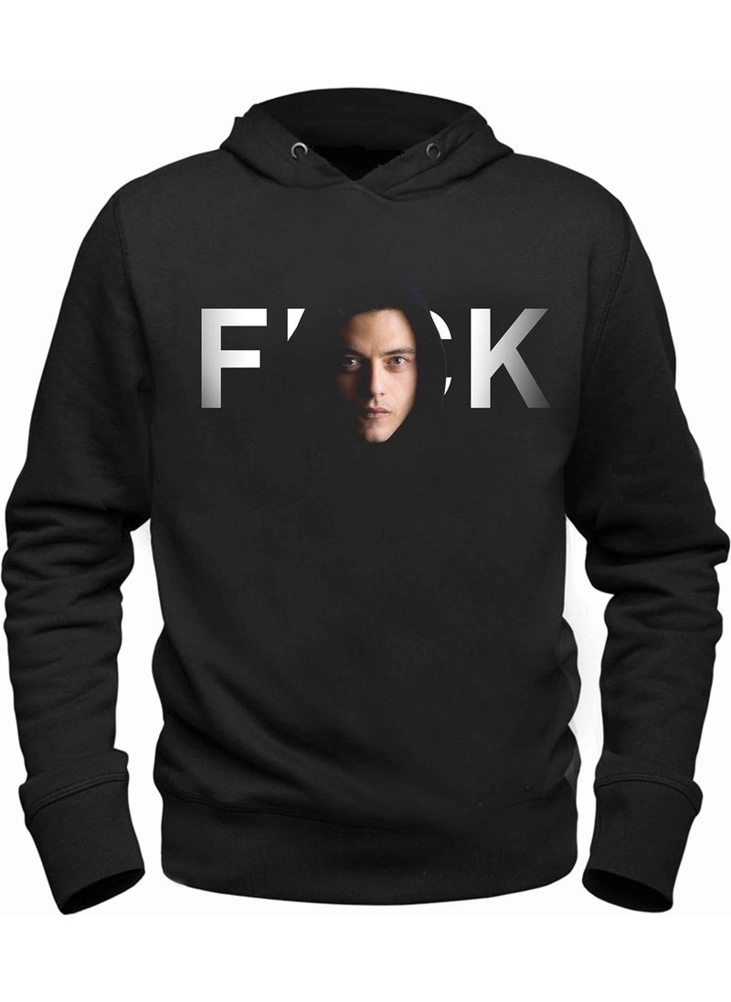 Mr.robot Black Kids Sweatshirt