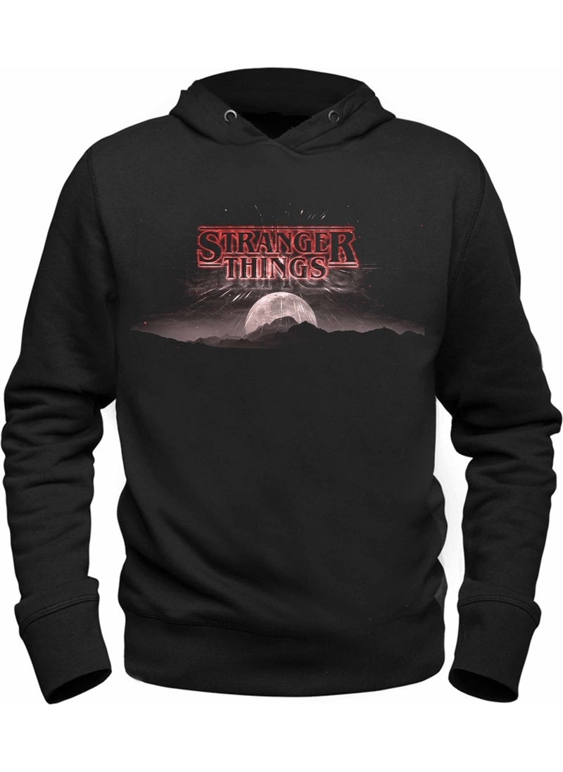 Alpha Tshirt Stranger Things Hooded Kids Sweatshirt