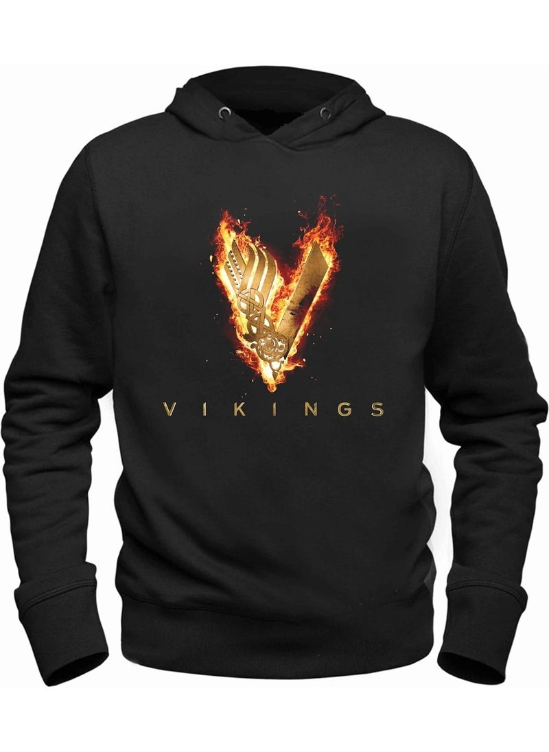 Vikings Black Kids Sweatshirt