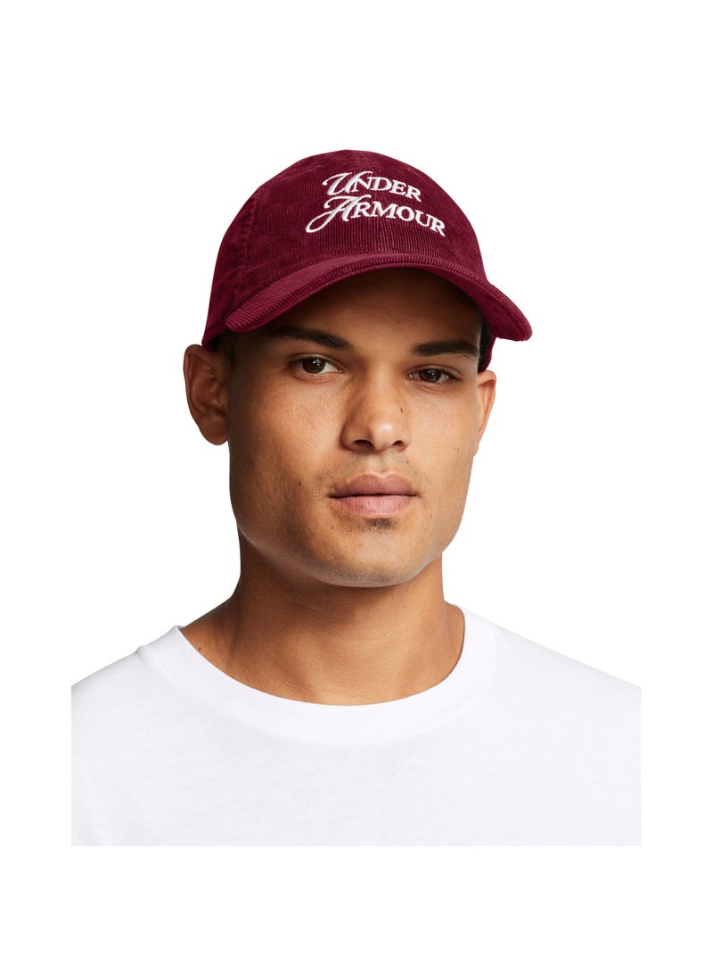 Unisex Sportstyle Corduroy Adjustable Cap