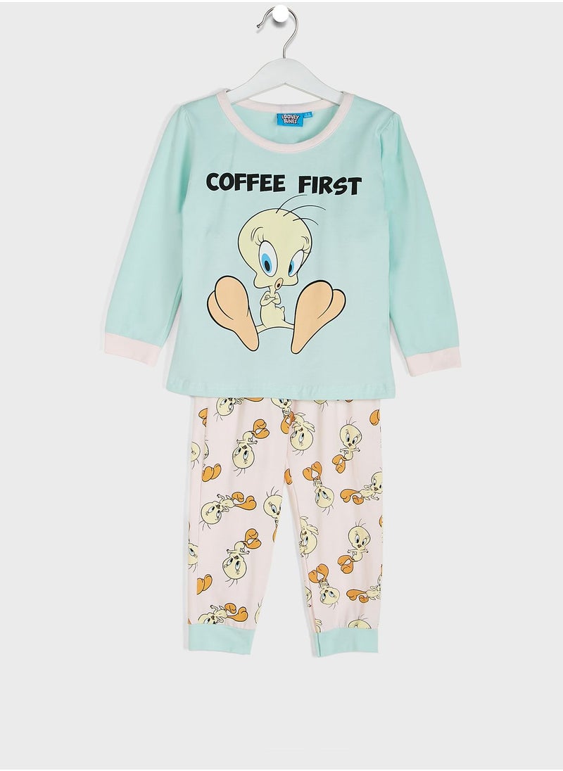 Kids Looney Tunes Pyjama Set