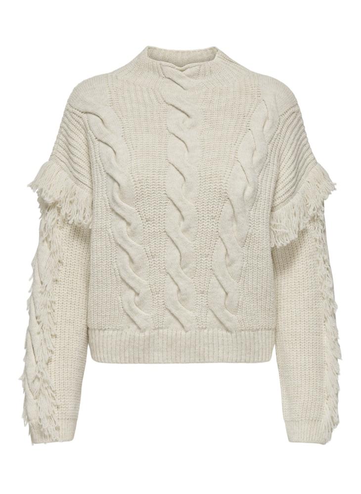 High Neck Knitted Sweater