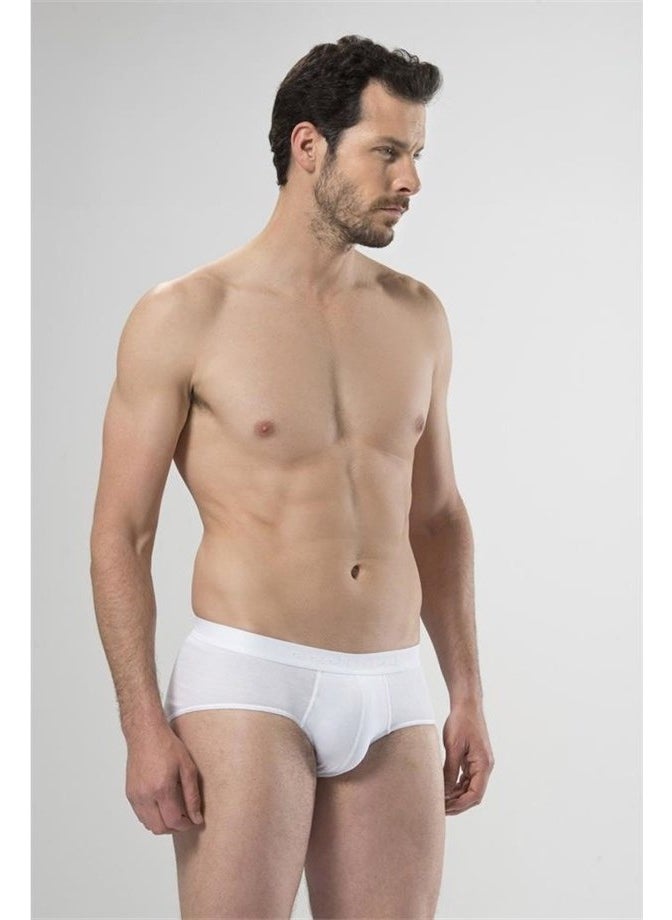 1503 Men's Double Slip (Rib) - White