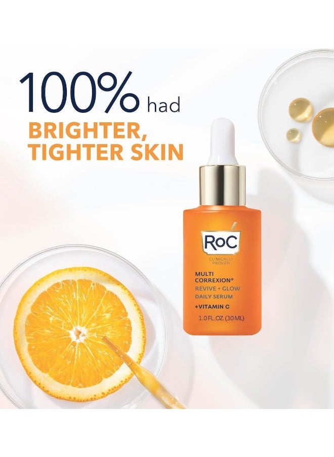 - Multi Correxion Revive + Glow Vitamin C Daily Serum - Anti Wrinkle, Ageing And Skin Tone Treatment - Firming Moisturiser - 30Ml