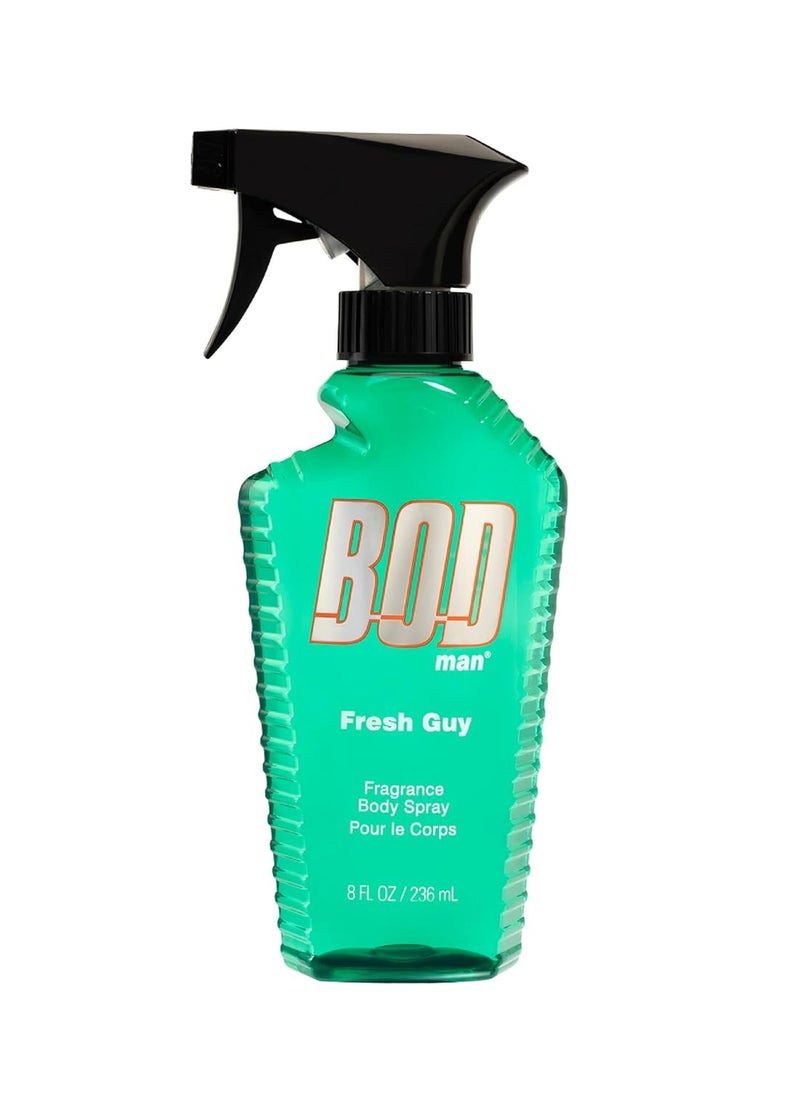 BOD Man Fragrance Body Spray, Fresh Guy, 8 fl oz