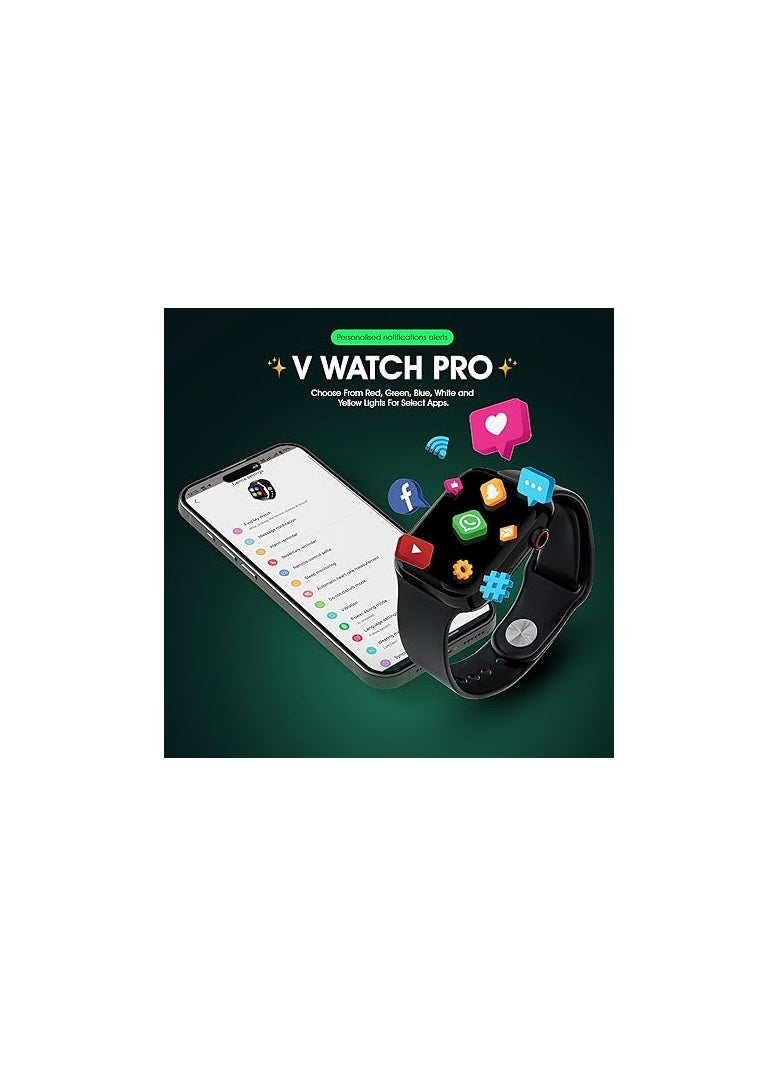 Voods Pro Smart Watch for Men & Women with Bluetooth Calling Volte 1.85