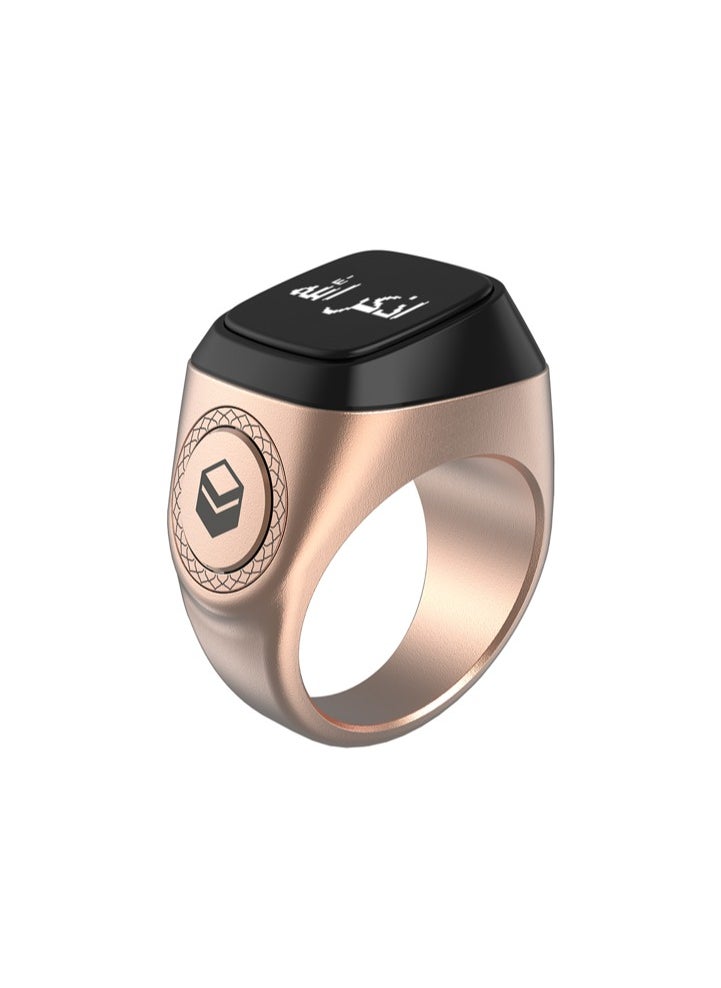 iQIBLA Smart Zikr Ring Rose Gold Metal 18/20/22 mm