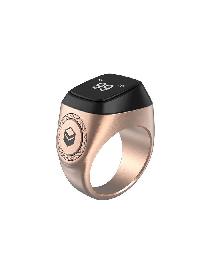 iQIBLA Smart Zikr Ring Rose Gold Metal 18/20/22 mm