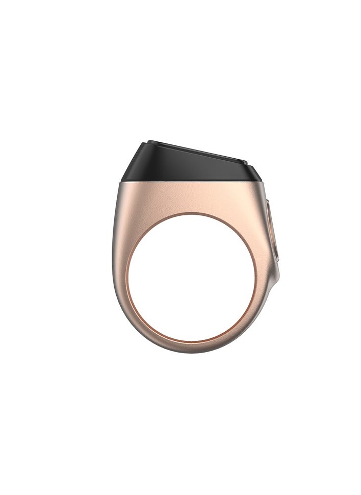 iQIBLA Smart Zikr Ring Rose Gold Metal 18/20/22 mm