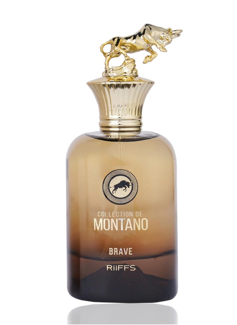 RIIFFS SPRAY COLLECTION DE MONTANO BRAVE FOR MEN EAU DE PARFUM100ML