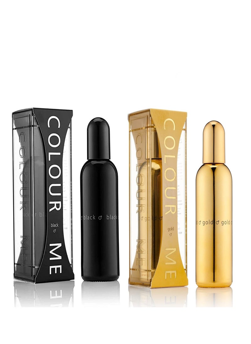 Gold and black 2piece combo 200ml