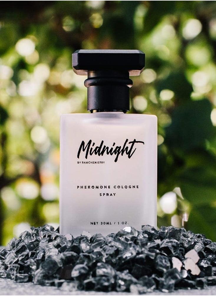 RawChemistry Midnight Pheromone Infused Cologne for Men 1 oz.