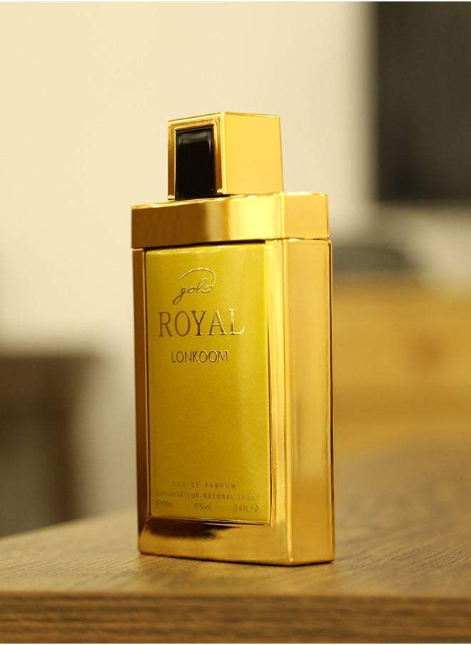 LONKOOM GOLD ROYAL  EDT For Women 100ML