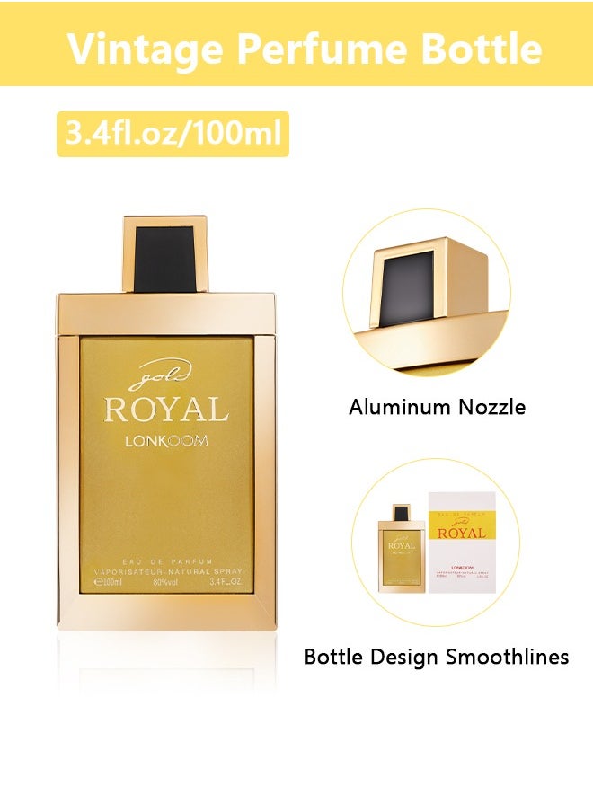 LONKOOM GOLD ROYAL  EDT For Women 100ML