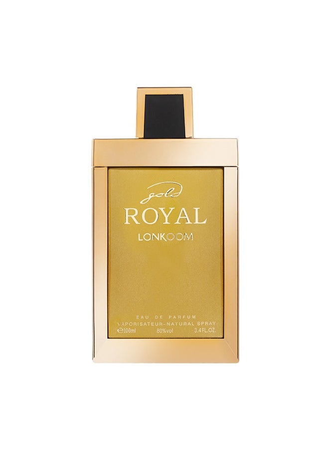 LONKOOM GOLD ROYAL  EDT For Women 100ML