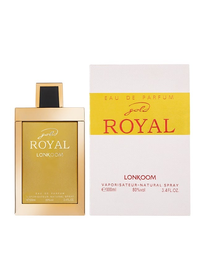 LONKOOM GOLD ROYAL  EDT For Women 100ML