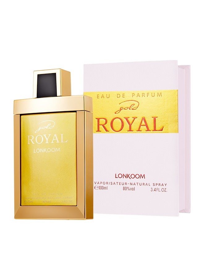 LONKOOM GOLD ROYAL  EDT For Women 100ML