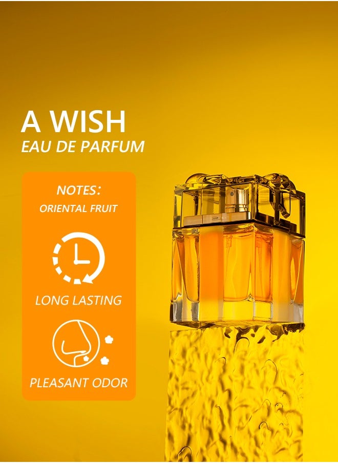 LONKOOM A Wish Gold  EDT For Women 100ML