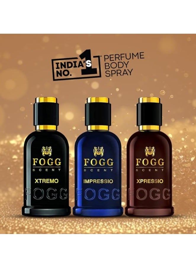 Fogg Long-Lasting Fresh & Soothing Fragrance Impressio Scent for Men  Eau De Parfum,100ml