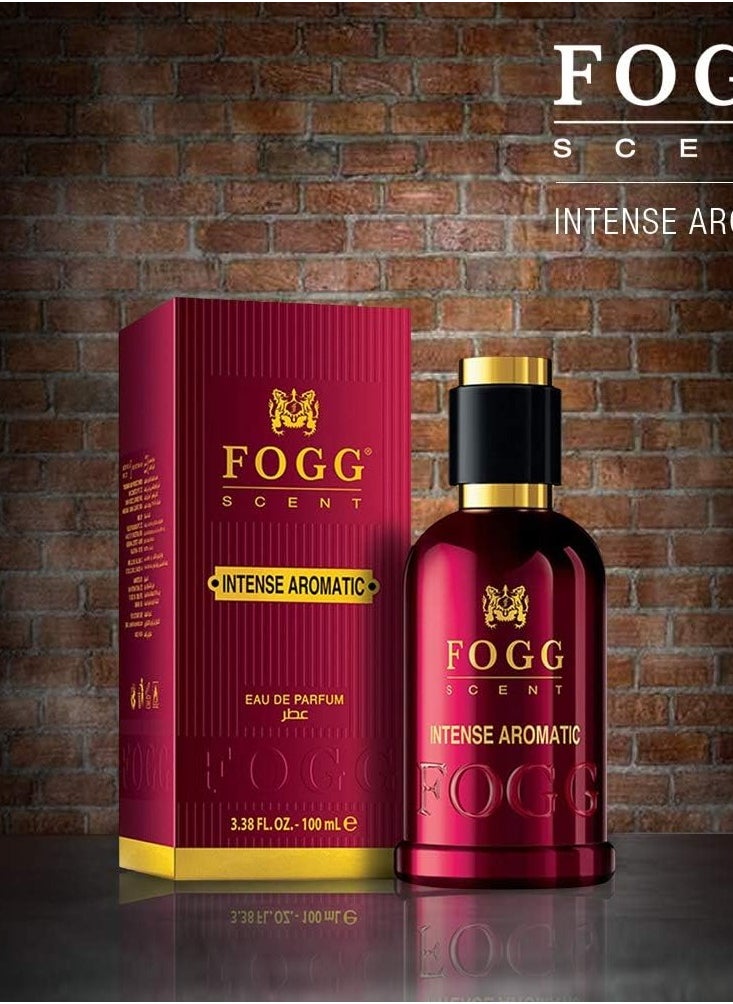 Fogg Long-Lasting Fresh and Soothing Fragrance Intense Aromatic Eau De Parfum Scent for men 100ml