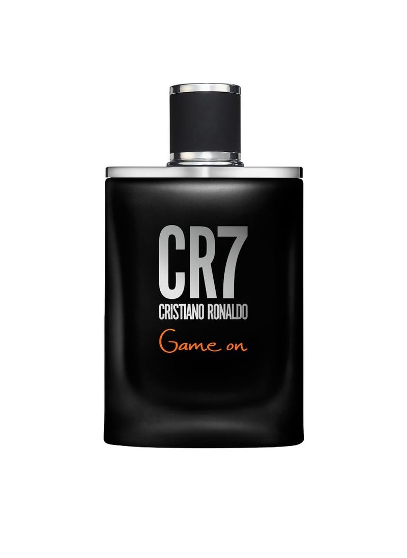 Cristiano Ronaldo CR7 Cristiano Ronaldo - Game On Men EDT Spray - Daily Use Woody Aromatic Fruity Fragrance Cologne With Blend of Apple,Lavender & Cedarwood - 1.7 oz