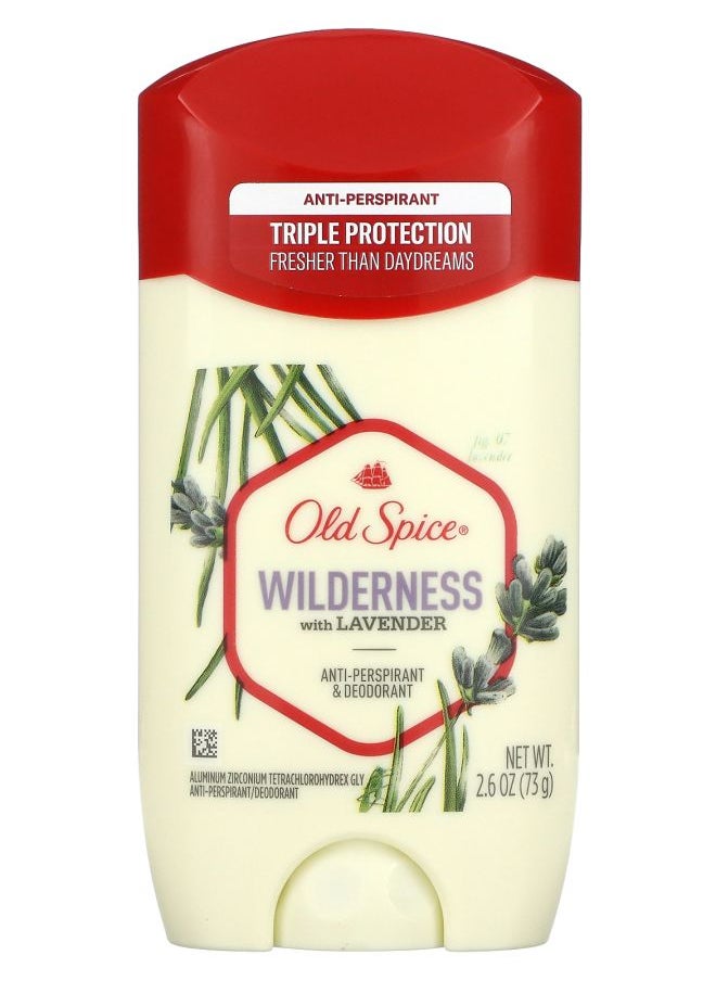 Anti-Perspirant & Deodorant Wilderness with Lavender 2.6 oz (73 g)