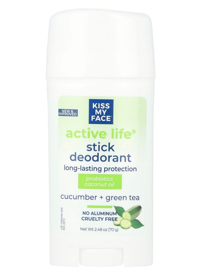 Active Life® Stick Deodorant Cucumber + Green Tea 2.48 oz (70 g)