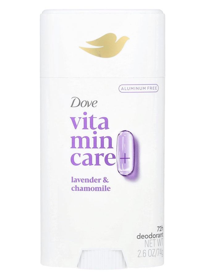 Vitamin Care+ Deodorant Lavender & Chamomile 2.6 oz (74 g)