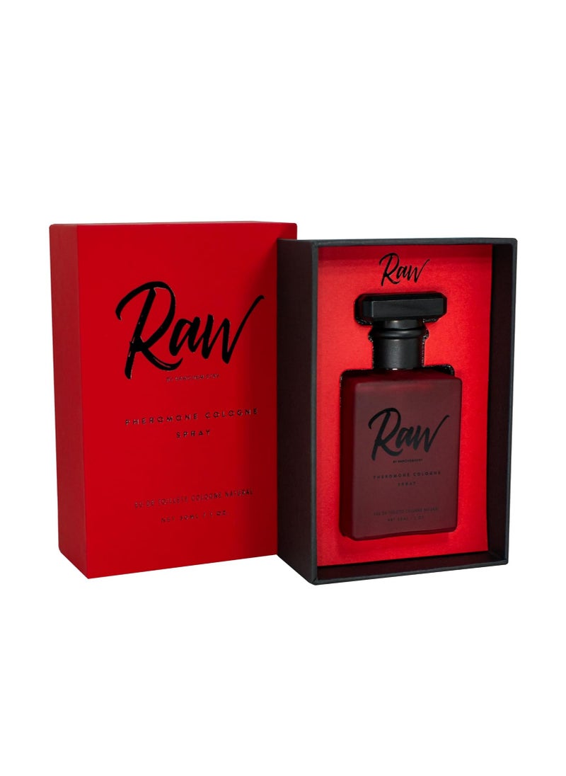 RawChemistry Raw A Pheromone Infused Cologne - A Cologne with Pheromones for Men 1 oz.