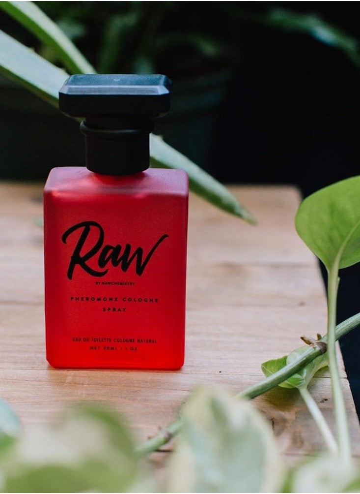 RawChemistry Raw A Pheromone Infused Cologne - A Cologne with Pheromones for Men 1 oz.