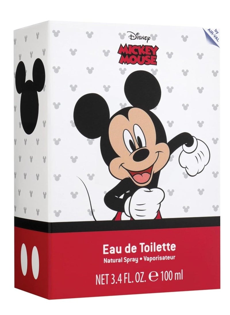 Mickey Mouse, Disney, Fragrance, for Kids, Eau de Toilette, EDT, 3.4oz, 100ml, Cologne, Spray, Made in Spain, by Air Val International