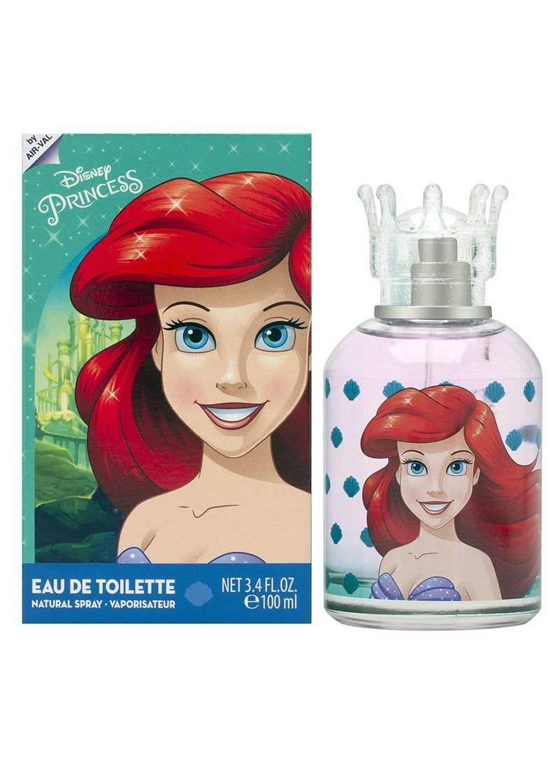 Disney Princess Ariel Eau De Toilette Spray For Girl 3.4 Ounce